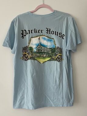 Light Blue Parkerhouse Short Sleeve Tee